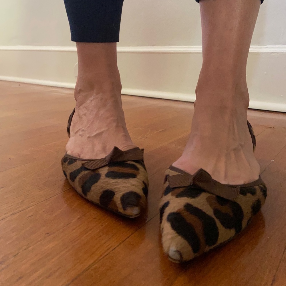 GUC Celine Pony Hair Flats - Picture 2 of 7